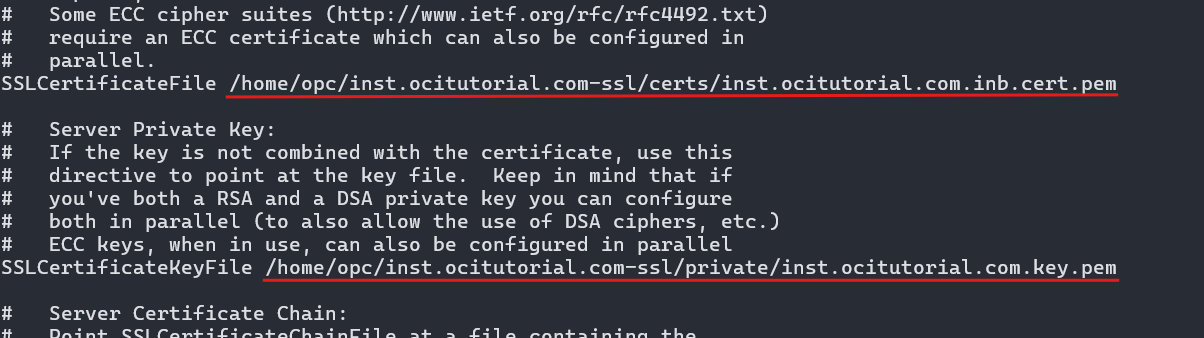 ssl設定ファイルの編集